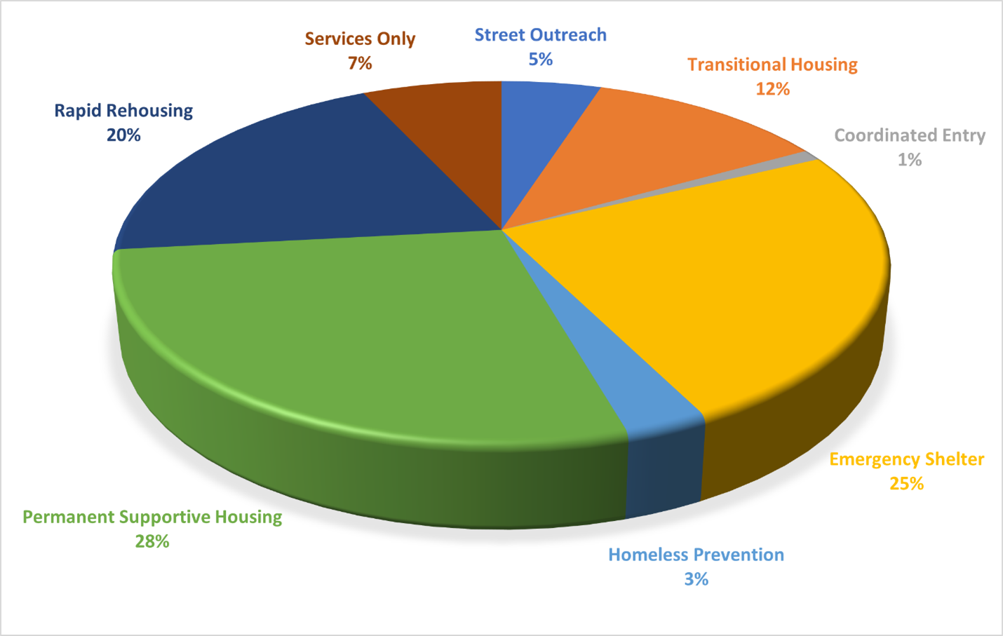 HMIS Pie Chart